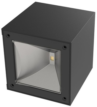 LAMPA LAMPKA OGRODOWA SOLARNA WISZĄCA DO PODJAZDU GARAŻU KWADRAT 10 x 10 cm
