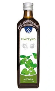 OLEOFARM Sok z pokrzywy z witaminą C, 490ml
