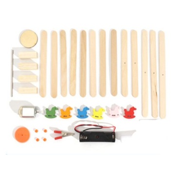 Kids Physics Movement montuje okrągłą karuzelę