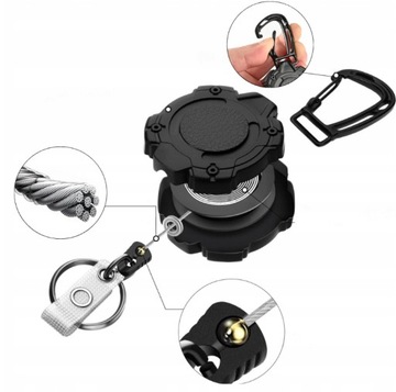 ВТЯЖИТЕЛЬ СТАЛЬНОЙ КАБЕЛЬ ДЛЯ ТЯЖЕЛЫХ УСЛОВИЙ КЛЮЧИ РОЛИК + ПЛОХОЙ ШЛАНГ С ИДЕНТИФИКАЦИЕЙ