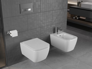 ПОДВЕСНОЙ УНИТАЗ MEXEN STELLA БЕЗОБЕДНИК БЕЛЫЙ