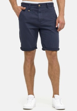 INDICODE JEANS Мужские шорты с поясом, размер XXL