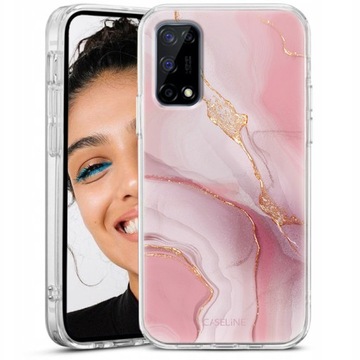 Etui case do Realme 7 5G guma + SZKŁO