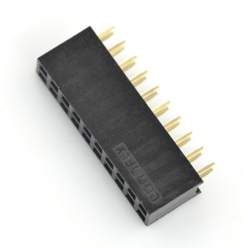 Gniazdo żeńskie 2x10 raster 2,54mm CONNFLY