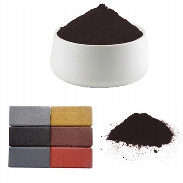 BARWNIK PIGMENT FARBA DO BETONU CIEMNY BRĄZ