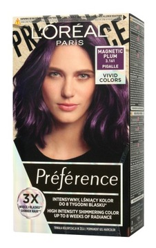 Loreal Preference Vivid Colors Farba do włosów - 3.161 Magnetic Plum