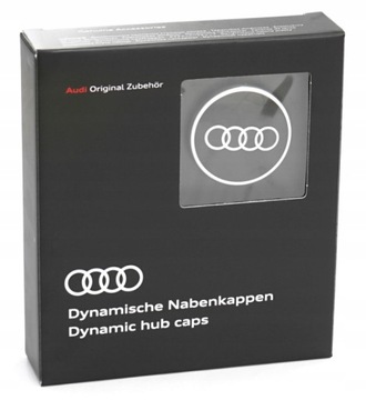 Dynamiczne obrotowe pokrywy piast Audi OE ASO 4szt