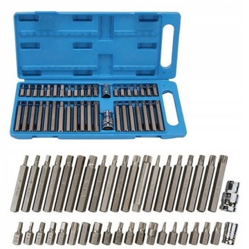 ZESTAW BITÓW KLUCZY IMBUS SPLINE TORX 40 el BITY
