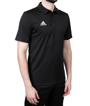 Koszulka męska adidas Entrada 22 Polo czarna HB5328 Koszulka męska adidas E