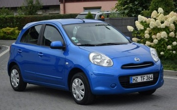 Nissan Micra IV Hatchback 5d 1.2 80KM 2011 Nissan Micra 1.2B Navi Czujniki Parkowania Super Stan Sprowadzony 1.2