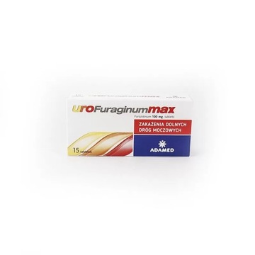 Urofuraginum Max 100 mg, 15 tabletek