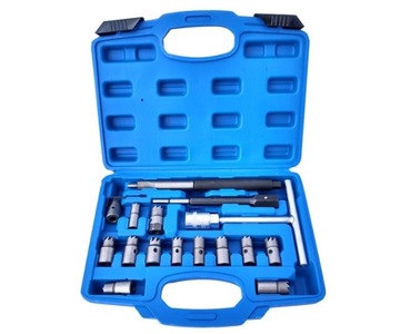 НАБОР ФРЕЗ ДЛЯ СЕДЛА ИНЖЕКТОРА 17 НАБОР ФРЕЗ ДЛЯ СЕДЛА ИНЖЕКТОРА 17 EL DIESEL