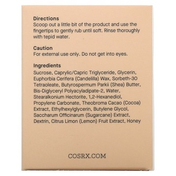 COSRX Full Fit Скраб для губ с медом и сахаром, 20 г