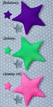 Rogal Poduszka Podróżna Zagłówek Dla Dzieci Dziecięca Bawełna Minky Wzory