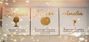 КОРОБКА ДЛЯ ПРИЧИНЕНИЯ - сувенир первого причастия.