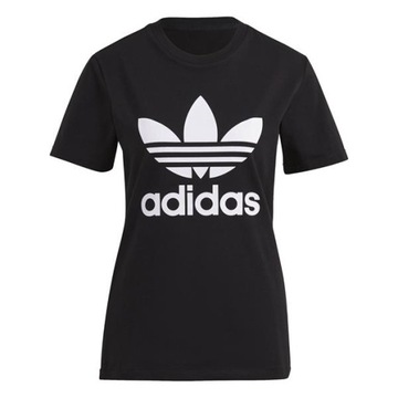 T-shirt Damski adidas GN2896 TREFOIL Czarny 40