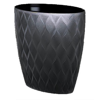 Форма Пластиковый горшок Elipsa Flow 60 антрацит