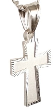 Серебряный мужской кулон CROSS CROSS (в подарок)
