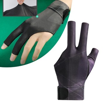 Рукавицы для бильярда Перчатки на три пальца для левой руки