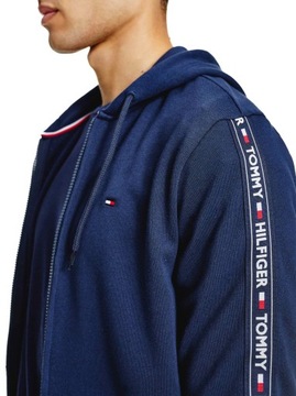 TOMMY HILFIGER МУЖСКАЯ СВИТШОТ С КАПЮШОНОМ ТЕМНО-СИНИЙ размер L