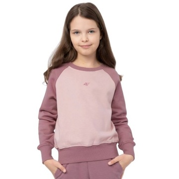 ДЕТСКАЯ СПОРТИВНАЯ ФУТБОЛКА 4F ДЛЯ ДЕВОЧЕК