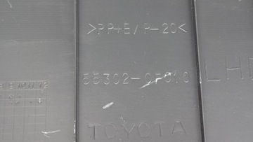 ПРИБОРНАЯ ПАНЕЛЬ TOYOTA COROLLA VERSO 55302-0F010