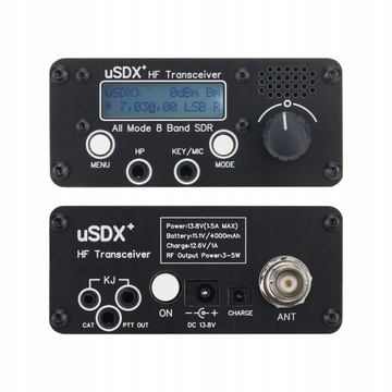 TRANSCEIVERY SDR USDR USDX PLUS V2 8-PASMOWE Z MIC