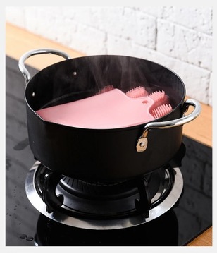 СИЛИКОНОВЫЕ ПЕРЧАТКИ ДЛЯ МОЙКИ ПОСУДОМОИ С ПИПЕТКАМИ ДЛЯ КУХОННОЙ МОЕЧНОЙ МАШИНЫ 2 ШТ.