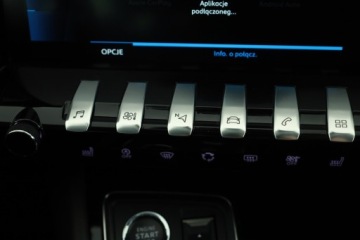 Peugeot 508 II SW 1.6 PureTech 180KM 2021 Peugeot 508 1.6 PureTech, Salon Polska, zdjęcie 9