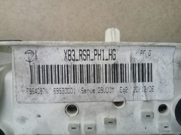 PANEL KLIMATIZACE RENAULT OE 69920001