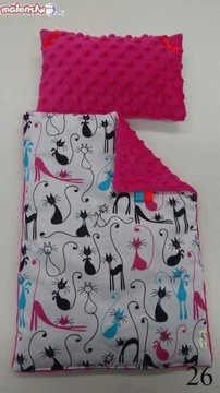 ПОСТЕЛЬНОЕ ДЛЯ КУКЛ КУКЛЫ С НАПОЛНИТЕЛЕМ, микс узоров. РЕЖИССЕР