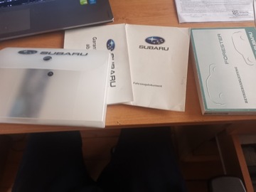 Książka serwisowa instrukcja Subaru