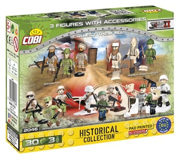 Блоки Cobi, набор фигурок Narvik 1940 Cobi