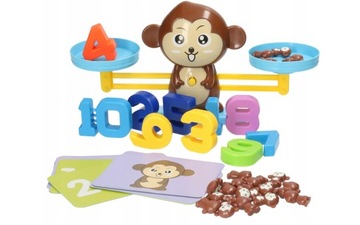 ВЕСЫ Развивающая ИГРА для обезьянки Учимся считать.