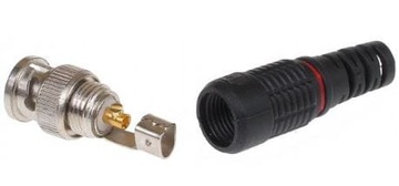 WBNC-RG59LUT Wtyk BNC na kabel RG59 lutowany