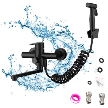 НАСТЕННЫЙ КУХОННЫЙ Смеситель 2В1 С ГИБКИМ ПИСТОЛЕТОМ