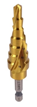 DeWalt DT5027 wiertło stożkowe stopniowe do drewna metalu 8-18 mm