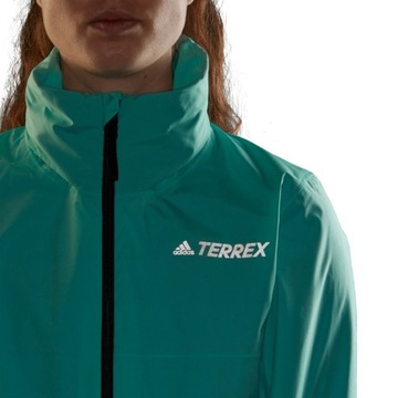 M Kurtka damska adidas Terrex Rain RDY niebieska GI7129 M