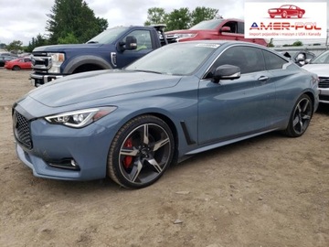 Infiniti Q60 II 2021 Infiniti Q60 2021, 3.0L, 4x4, RED SPORT 400, od ubezpieczalni 3.0 Benzyna