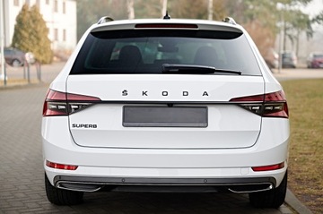 Skoda Superb III Kombi Facelifting 2.0 TDI SCR 200KM 2021 SPORTLINE __ 200KM__ BIAŁA PERŁA, zdjęcie 10