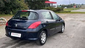 Peugeot 308 I Hatchback 5d 1.6 HDi FAP 92KM 2010 Peugeot 308 Raty 1.6 hdi 92KM Niski przebieg Zarejestrowany Klimatyzacja G, zdjęcie 11
