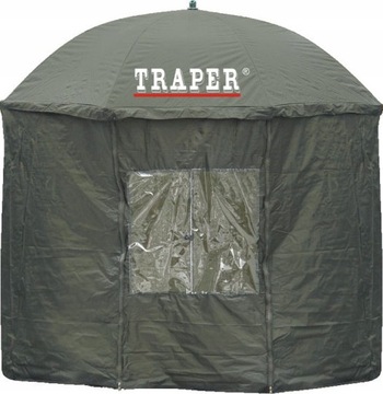 TRAPER PARASOL ZABUDOWANY NAMIOT WĘDKARSKI 2,50M
