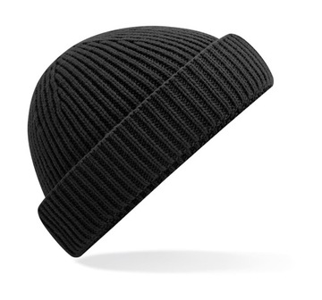 KRÓTKA PŁYTKA CZAPKA ZIMOWA DOKERKA ZŁODZIEJKA LEONKA HARBOUR BEANIE