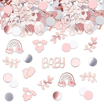 Конфеті BABY SHOWER металізовані для хлопчиків дівчаток набір 200 шт.