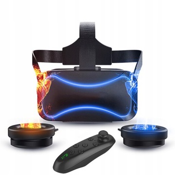 3D-очки VR + наушники + пульт дистанционного управления Bluetooth