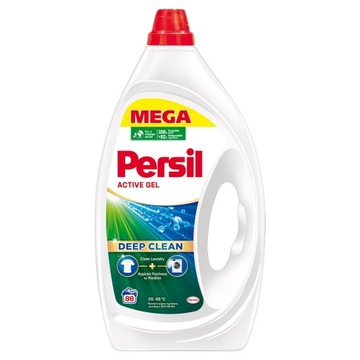 Uniwersalny Żel do Prania Persil Active Gel Deep Clean 3.96l 88 prań