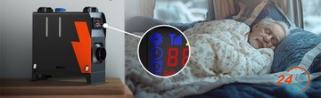 ПАРКОВОЧНОЕ ОБОГРЕВАНИЕ WEBASTO ТИПА 8 кВт 230 В 12/24 В ДИЗЕЛЬНЫЙ ОБОГРЕВАТЕЛЬ С ЖК-дисплеем