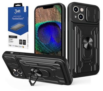 Etui Case PANCERNE do IPHONE 15 PLUS i Szkło 3MK