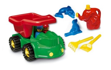 Wywrotka JEEP z akcesoriami do piaskownicy
