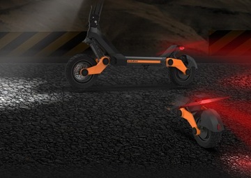 Электрический самокат KuKirin 1200 Вт, 18 Ач, 10 дюймов, складной